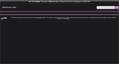 Desktop Screenshot of defences.com